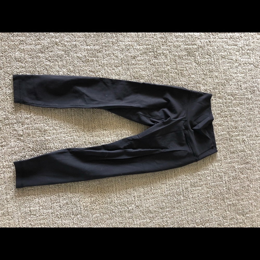 Lululemon black high waisted pant